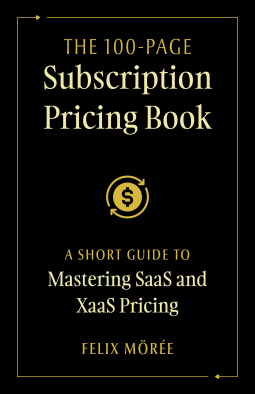 book cover for The 100-Page Subscription Pricing Book