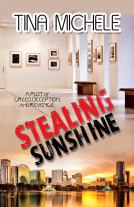 book cover for Stealing Sunshine