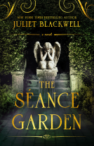 book cover for The Séance Garden