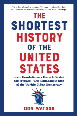 book cover for The Shortest History of the United States