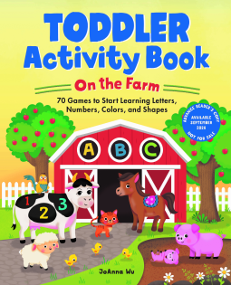 book cover for Toddler Activity Book On the Farm