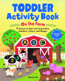 book cover for Toddler Activity Book On the Farm