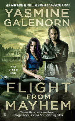 book cover for Flight from Mayhem