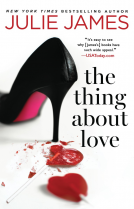 book cover for The Thing About Love