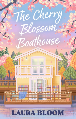 book cover for The Cherry Blossom Boathouse