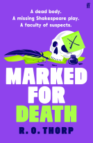 book cover for Marked for Death