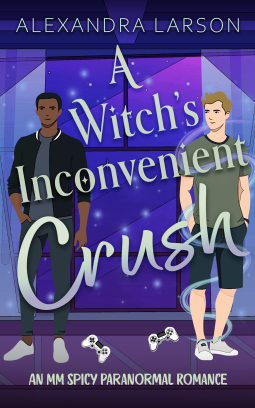 book cover for A Witch’s Inconvenient Crush