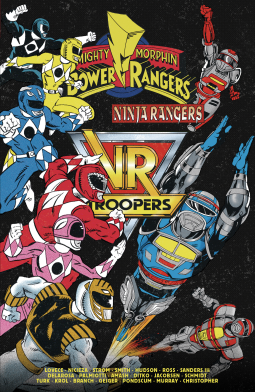 book cover for VR Troopers/Power Rangers Flipbook Facsimile Edition