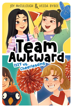 book cover for Izzy vs. Cheerleading