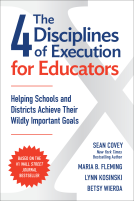 book cover for The 4 Disciplines of Execution for Educators