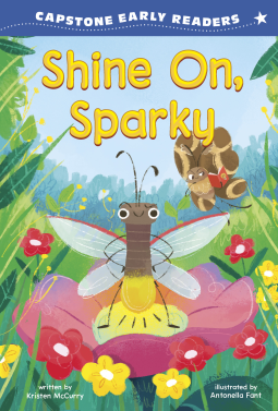 book cover for Shine On, Sparky
