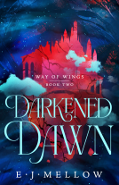 book cover for Darkened Dawn