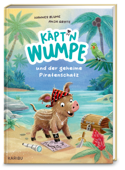 Buchcover für Käpt’n Wumpe und der geheime Piratenschatz