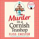 book cover for Murder in a Cornish Teashop