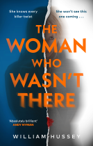 book cover for The Woman Who Wasn't There