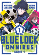 book cover for Blue Lock Omnibus 1 (Vol. 1-3)