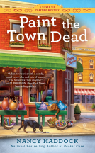 book cover for Paint the Town Dead