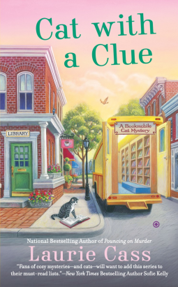 book cover for Cat With a Clue