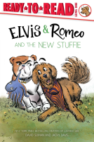 book cover for Elvis & Romeo and the New Stuffie
