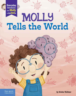 book cover for Molly Tells the World