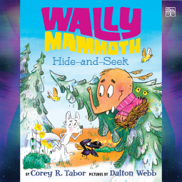 book cover for Wally Mammoth: Hide-and-Seek