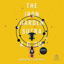 book cover for The Iron Garden Sutra