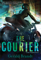 book cover for The Courier
