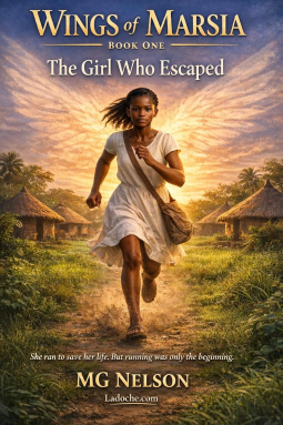 book cover for Wings of Marsia: The Girl Who Escaped