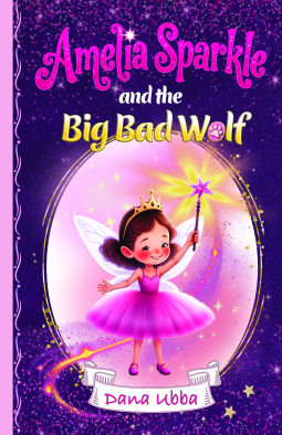 book cover for Amelia Sparkle and the Big Bad Wolf