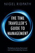 book cover for The Time Traveller’s Guide to Management