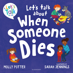 book cover for Let's Talk About When Someone Dies