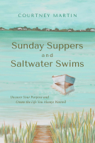 book cover for Sunday Suppers and Saltwater Swims