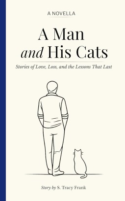book cover for A Man and His Cats