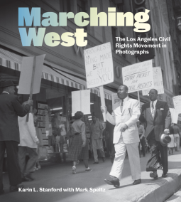 book cover for Marching West