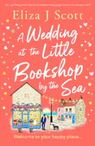 book cover for A Wedding at the Little Bookshop by the Sea