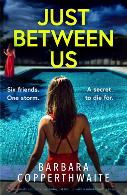 book cover for Just Between Us