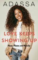 book cover for Love Keeps Showing Up