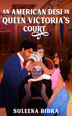 book cover for An American Desi in Queen Victoria’s Court