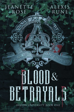 book cover for Blood & Betrayals