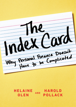 book cover for The Index Card