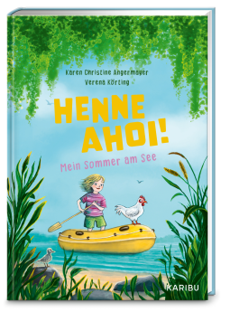 Buchcover für Henne ahoi! Mein Sommer am See