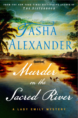book cover for Murder on the Sacred River