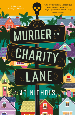 book cover for Murder on Charity Lane