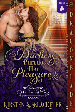 book cover for The Duchess Pursues Her Pleasure