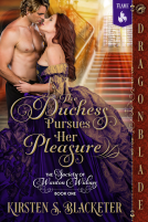 book cover for The Duchess Pursues Her Pleasure