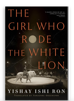 book cover for The Girl Who Rode the White Lion