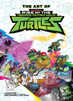 book cover for The Art of Rise of The Teenage Mutant Ninja Turtles