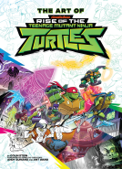 book cover for The Art of Rise of The Teenage Mutant Ninja Turtles