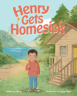 book cover for Henry Gets Homesick