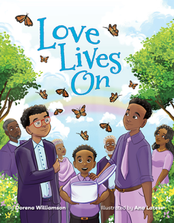 book cover for Love Lives On